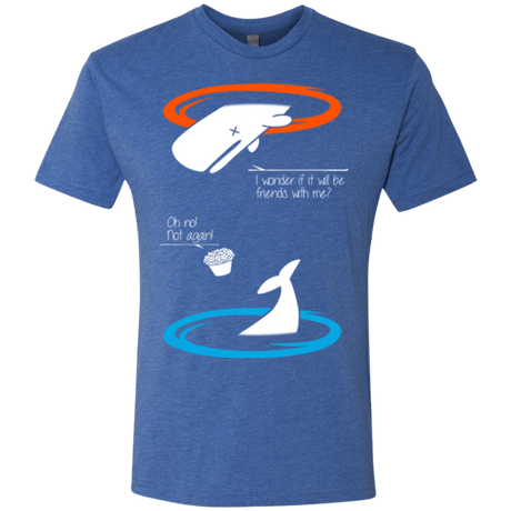 T-Shirts Vintage Royal / Small Portal guide Men's Triblend T-Shirt