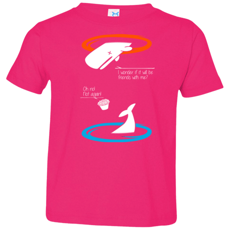 T-Shirts Hot Pink / 2T Portal guide Toddler Premium T-Shirt