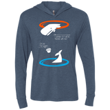 T-Shirts Indigo / X-Small Portal guide Triblend Long Sleeve Hoodie Tee