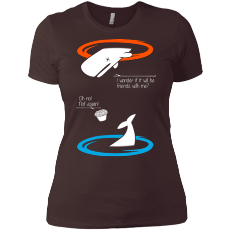 T-Shirts Dark Chocolate / X-Small Portal guide Women's Premium T-Shirt