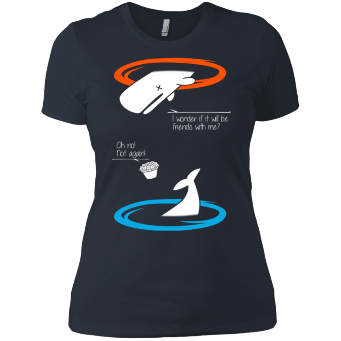 T-Shirts Indigo / X-Small Portal guide Women's Premium T-Shirt