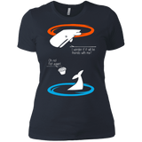 T-Shirts Indigo / X-Small Portal guide Women's Premium T-Shirt