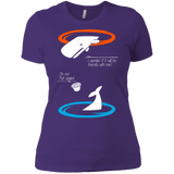 T-Shirts Purple / X-Small Portal guide Women's Premium T-Shirt
