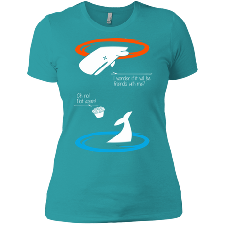 T-Shirts Tahiti Blue / X-Small Portal guide Women's Premium T-Shirt