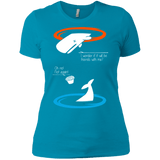 T-Shirts Turquoise / X-Small Portal guide Women's Premium T-Shirt