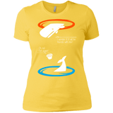 T-Shirts Vibrant Yellow / X-Small Portal guide Women's Premium T-Shirt