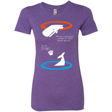 T-Shirts Purple Rush / Small Portal guide Women's Triblend T-Shirt