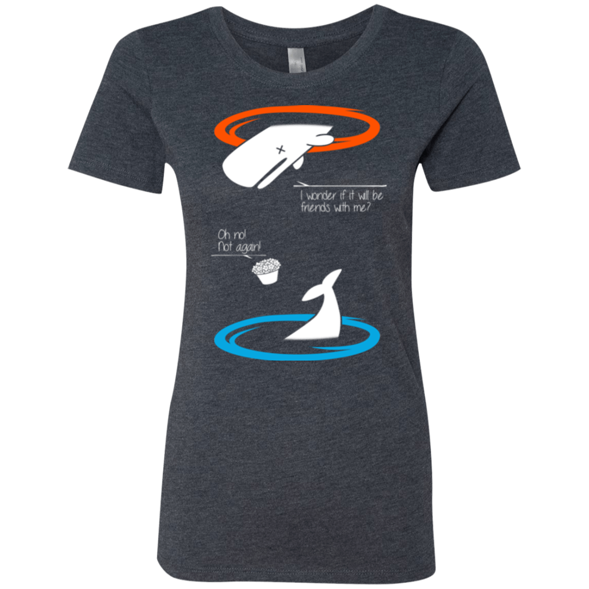 T-Shirts Vintage Navy / Small Portal guide Women's Triblend T-Shirt