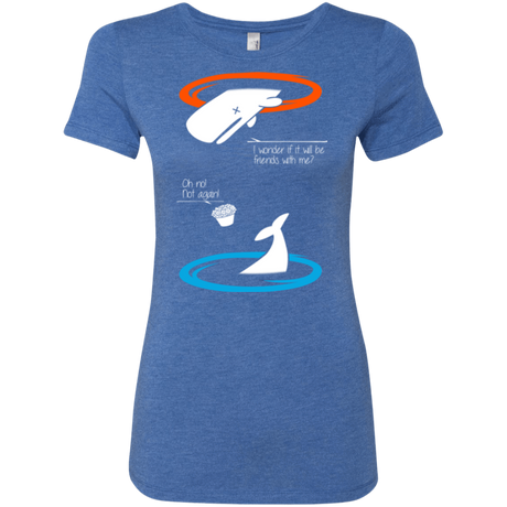 T-Shirts Vintage Royal / Small Portal guide Women's Triblend T-Shirt