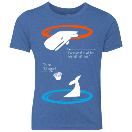 T-Shirts Vintage Royal / YXS Portal guide Youth Triblend T-Shirt