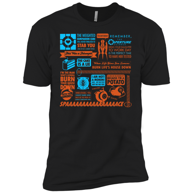 T-Shirts Black / YXS Portal Quotes Boys Premium T-Shirt