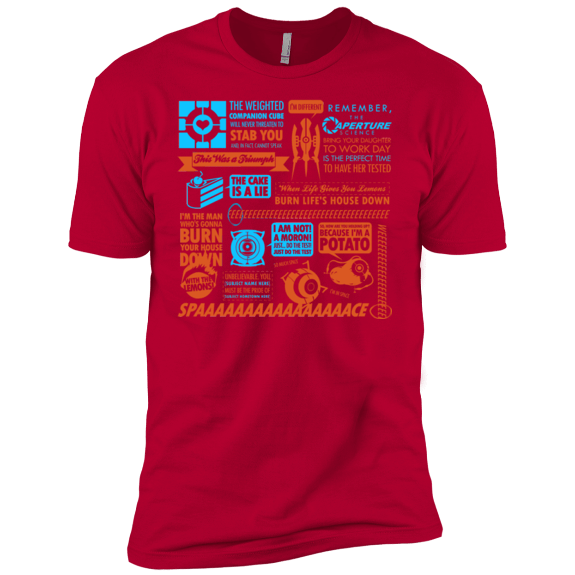 T-Shirts Red / YXS Portal Quotes Boys Premium T-Shirt