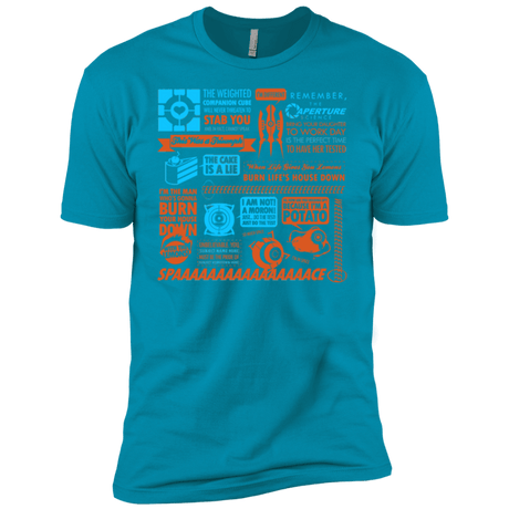 T-Shirts Turquoise / YXS Portal Quotes Boys Premium T-Shirt