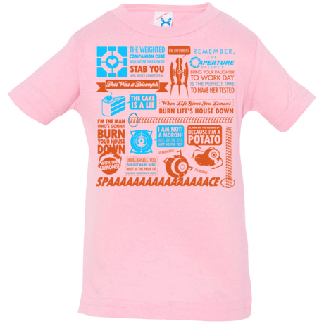 T-Shirts Pink / 6 Months Portal Quotes Infant PremiumT-Shirt