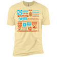 T-Shirts Banana Cream / X-Small Portal Quotes Men's Premium T-Shirt
