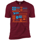 T-Shirts Cardinal / X-Small Portal Quotes Men's Premium T-Shirt