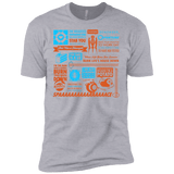 T-Shirts Heather Grey / X-Small Portal Quotes Men's Premium T-Shirt