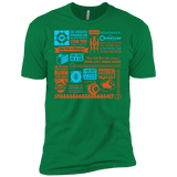 T-Shirts Kelly Green / X-Small Portal Quotes Men's Premium T-Shirt