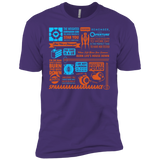 T-Shirts Purple / X-Small Portal Quotes Men's Premium T-Shirt