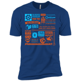 T-Shirts Royal / X-Small Portal Quotes Men's Premium T-Shirt