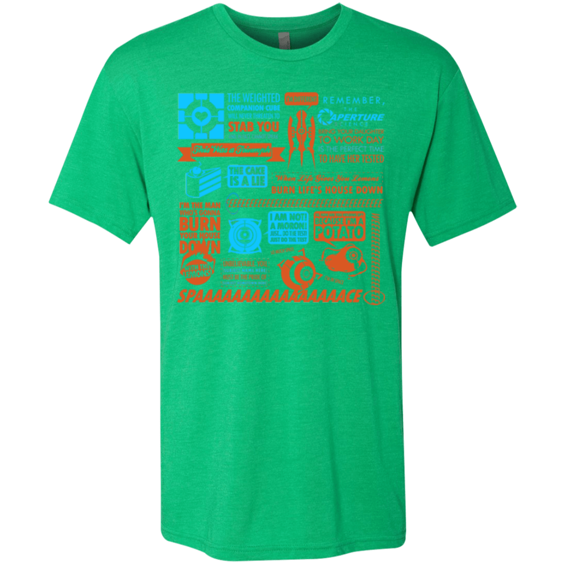 T-Shirts Envy / Small Portal Quotes Men's Triblend T-Shirt