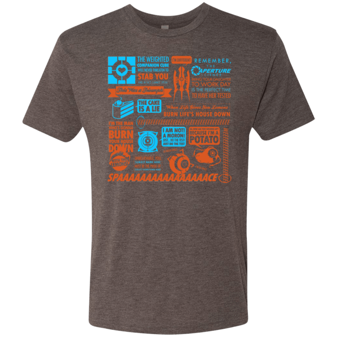 T-Shirts Macchiato / Small Portal Quotes Men's Triblend T-Shirt