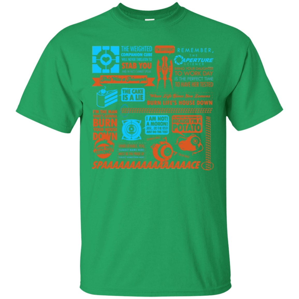 T-Shirts Irish Green / Small Portal Quotes T-Shirt