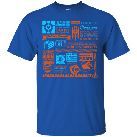 T-Shirts Royal / Small Portal Quotes T-Shirt