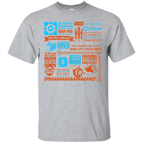 T-Shirts Sport Grey / Small Portal Quotes T-Shirt