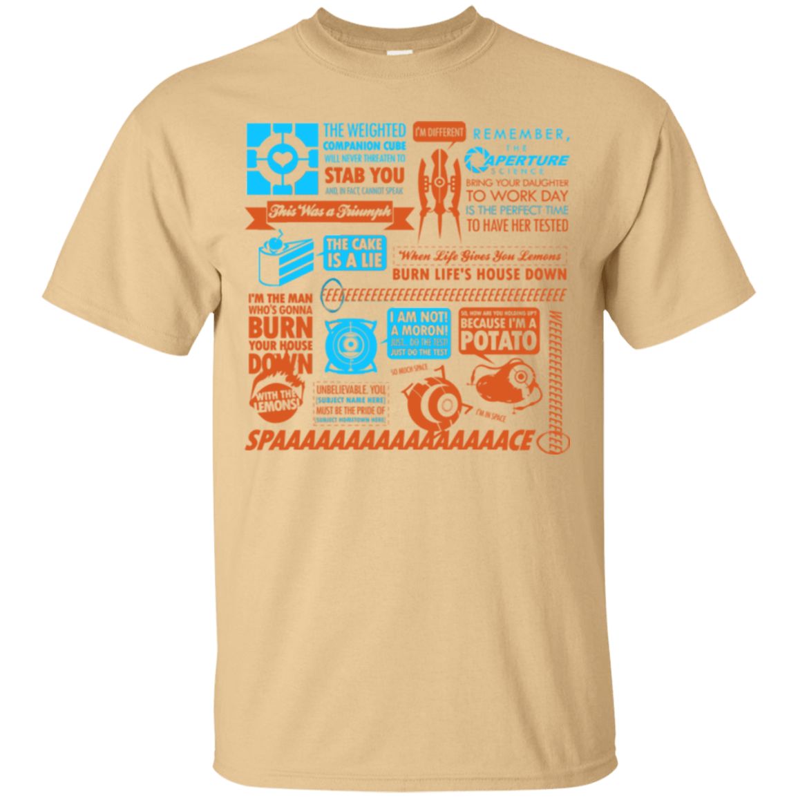 T-Shirts Vegas Gold / Small Portal Quotes T-Shirt