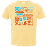 T-Shirts Butter / 2T Portal Quotes Toddler Premium T-Shirt