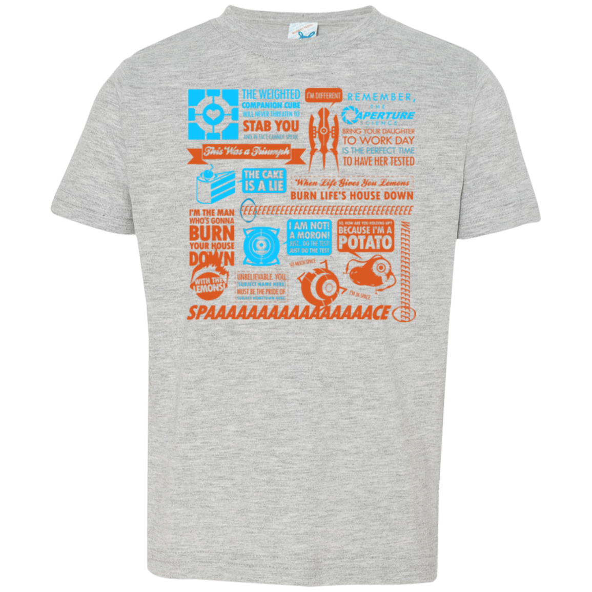 T-Shirts Heather / 2T Portal Quotes Toddler Premium T-Shirt