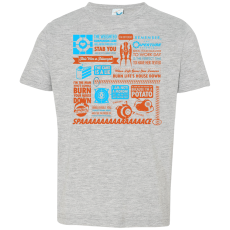 T-Shirts Heather / 2T Portal Quotes Toddler Premium T-Shirt