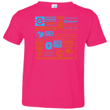 T-Shirts Hot Pink / 2T Portal Quotes Toddler Premium T-Shirt