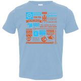 T-Shirts Light Blue / 2T Portal Quotes Toddler Premium T-Shirt