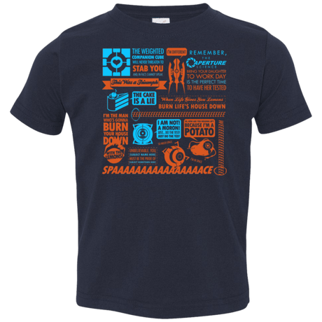 T-Shirts Navy / 2T Portal Quotes Toddler Premium T-Shirt