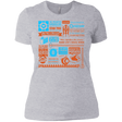 T-Shirts Heather Grey / X-Small Portal Quotes Women's Premium T-Shirt