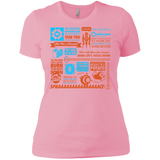 T-Shirts Light Pink / X-Small Portal Quotes Women's Premium T-Shirt