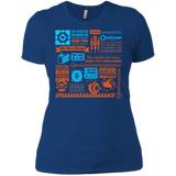 T-Shirts Royal / X-Small Portal Quotes Women's Premium T-Shirt