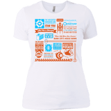 T-Shirts White / X-Small Portal Quotes Women's Premium T-Shirt
