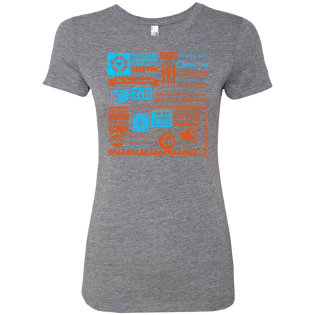 T-Shirts Premium Heather / Small Portal Quotes Women's Triblend T-Shirt
