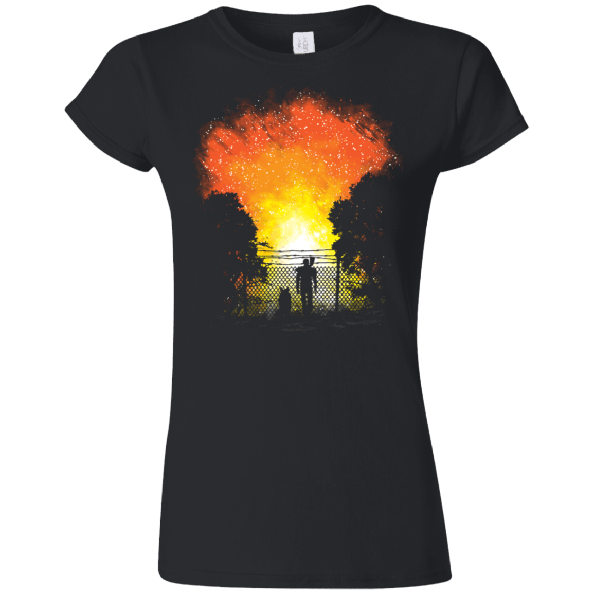 T-Shirts Black / S Post Apocalypse Junior Slimmer-Fit T-Shirt