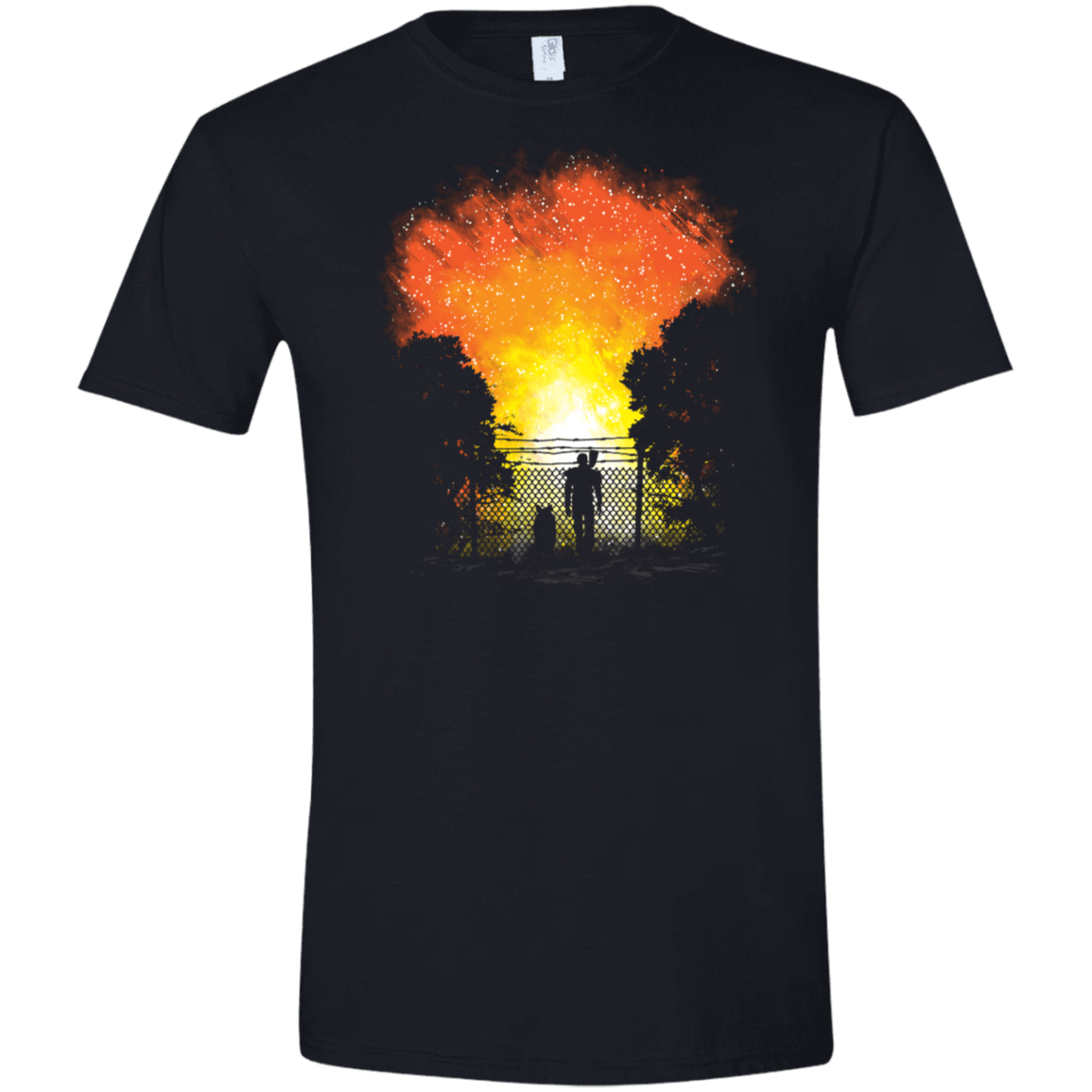T-Shirts Black / X-Small Post Apocalypse Men's Semi-Fitted Softstyle