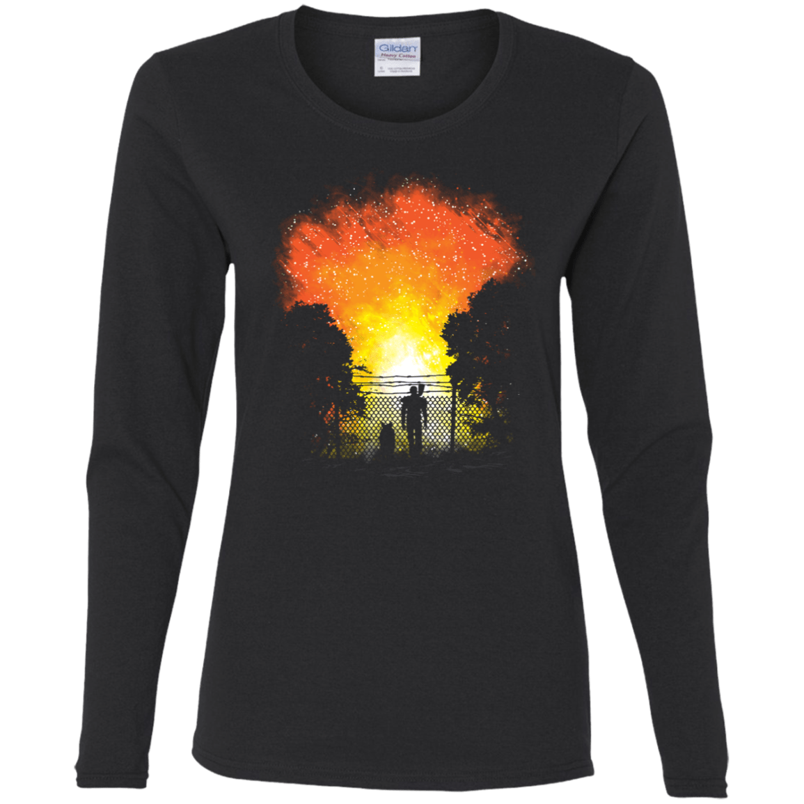 T-Shirts Black / S Post Apocalypse Women's Long Sleeve T-Shirt