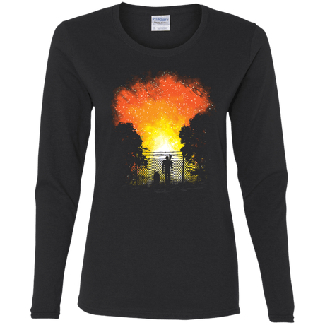 T-Shirts Black / S Post Apocalypse Women's Long Sleeve T-Shirt