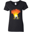 T-Shirts Black / S Post Apocalypse Women's V-Neck T-Shirt