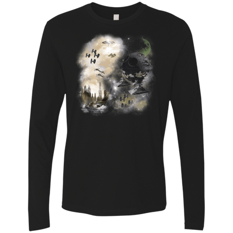 T-Shirts Black / Small Postcards from The Empire Men's Premium Long Sleeve