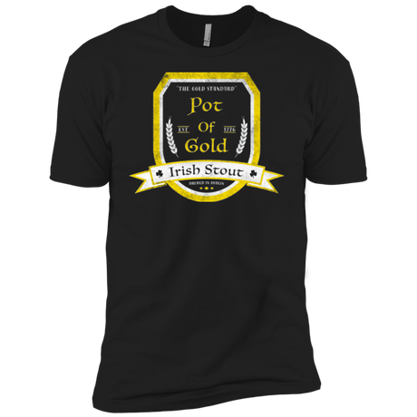 T-Shirts Black / YXS Pot of Gold Irish Stout Boys Premium T-Shirt