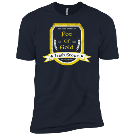 T-Shirts Midnight Navy / YXS Pot of Gold Irish Stout Boys Premium T-Shirt