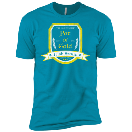 T-Shirts Turquoise / YXS Pot of Gold Irish Stout Boys Premium T-Shirt